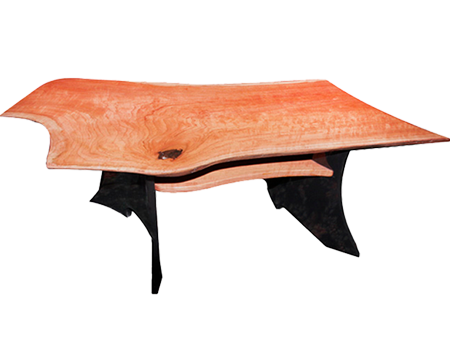 Cherry Slab Coffee Table